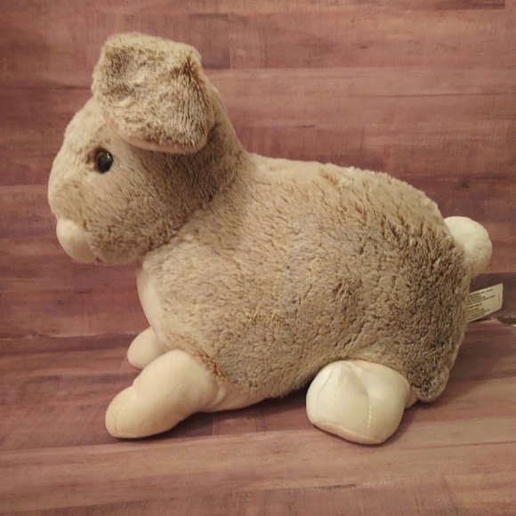 HUGE! Cute & Soft Gray Grey Plush Easter Bunny Stuffed Animal Toy Easter Holiday - Picture 12 of 12